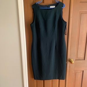 Hunter Green Kasper Sheath Dress